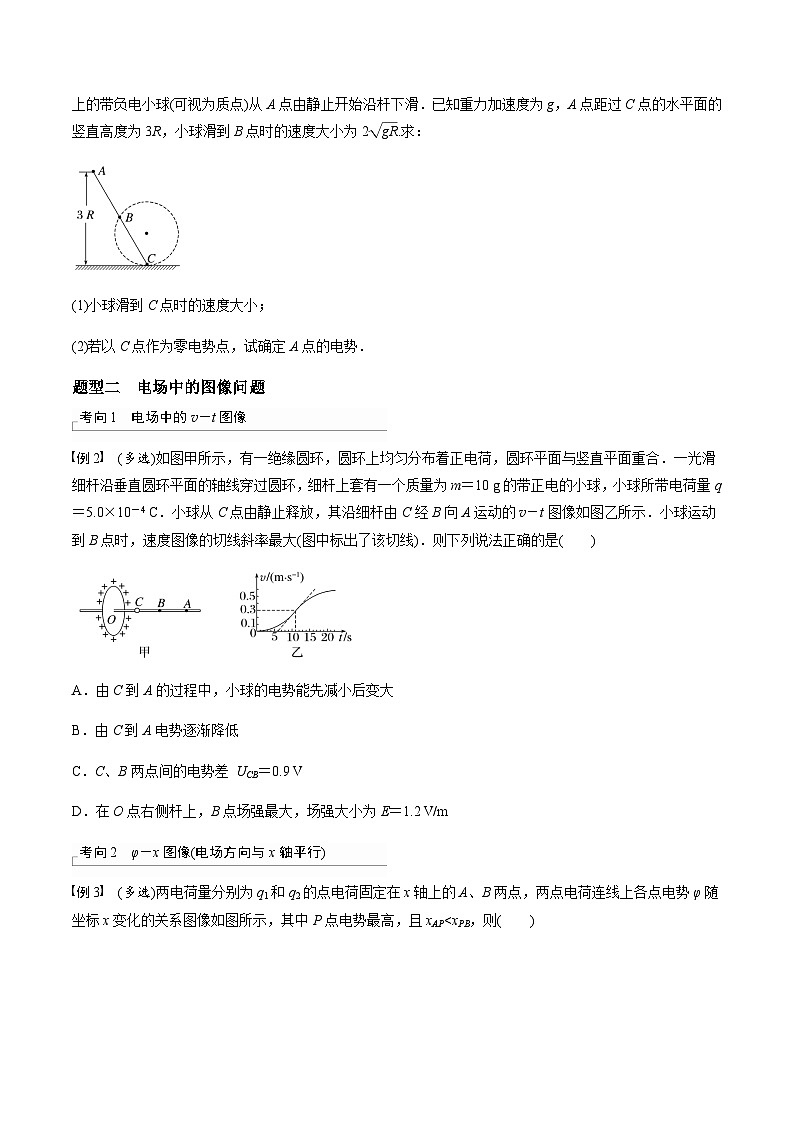 考前适应练十四 电场性质的综合应用-备战2023年高考三轮复习专题-复习与训练-原卷版第2页