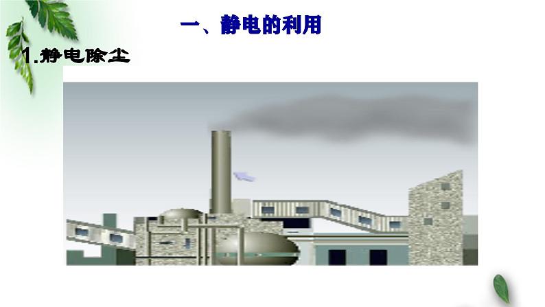 2022-2023年鲁科版(2019)新教材高中物理必修3 第1章静电力与电场强度第5节静电的利用与防护课件02