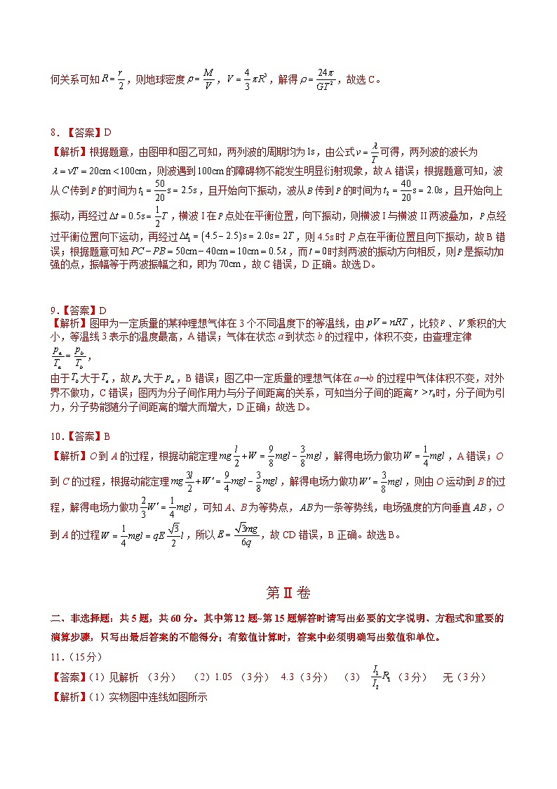 2023年高考物理押題卷02（江蘇卷）（全解全析）第3頁(yè)