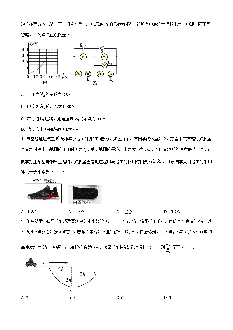 2022-2023学年重庆市铜梁中学 高三下学期第一次月考物理试题( 解析版)第2页