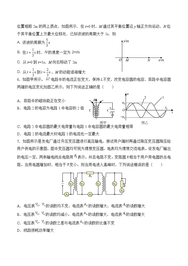 2022-2023学年吉林省普通高中友好学校高二下学期期中联考物理试题含答案第2页