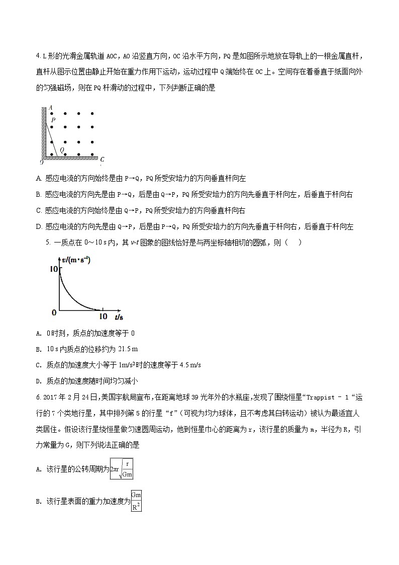 精品解析:河北省衡水中学2017届高三下学期第三次摸底考试理综物理试题(原卷版)第2页