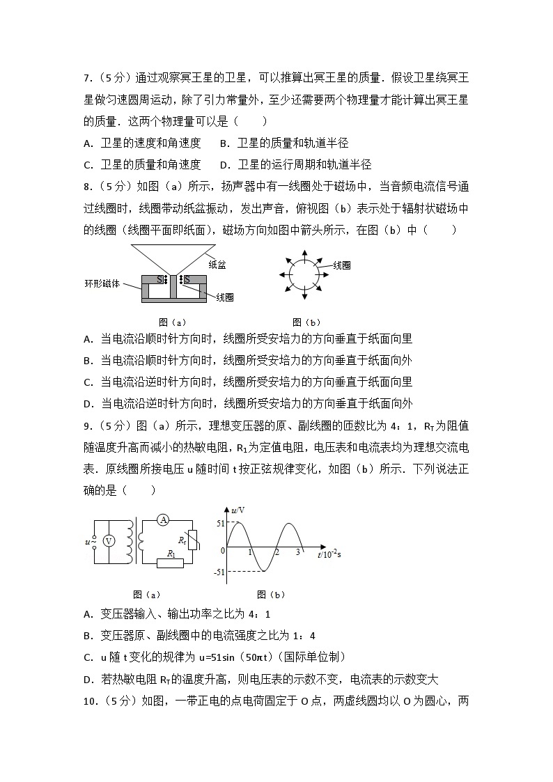 2016年海南省高考物理试卷03