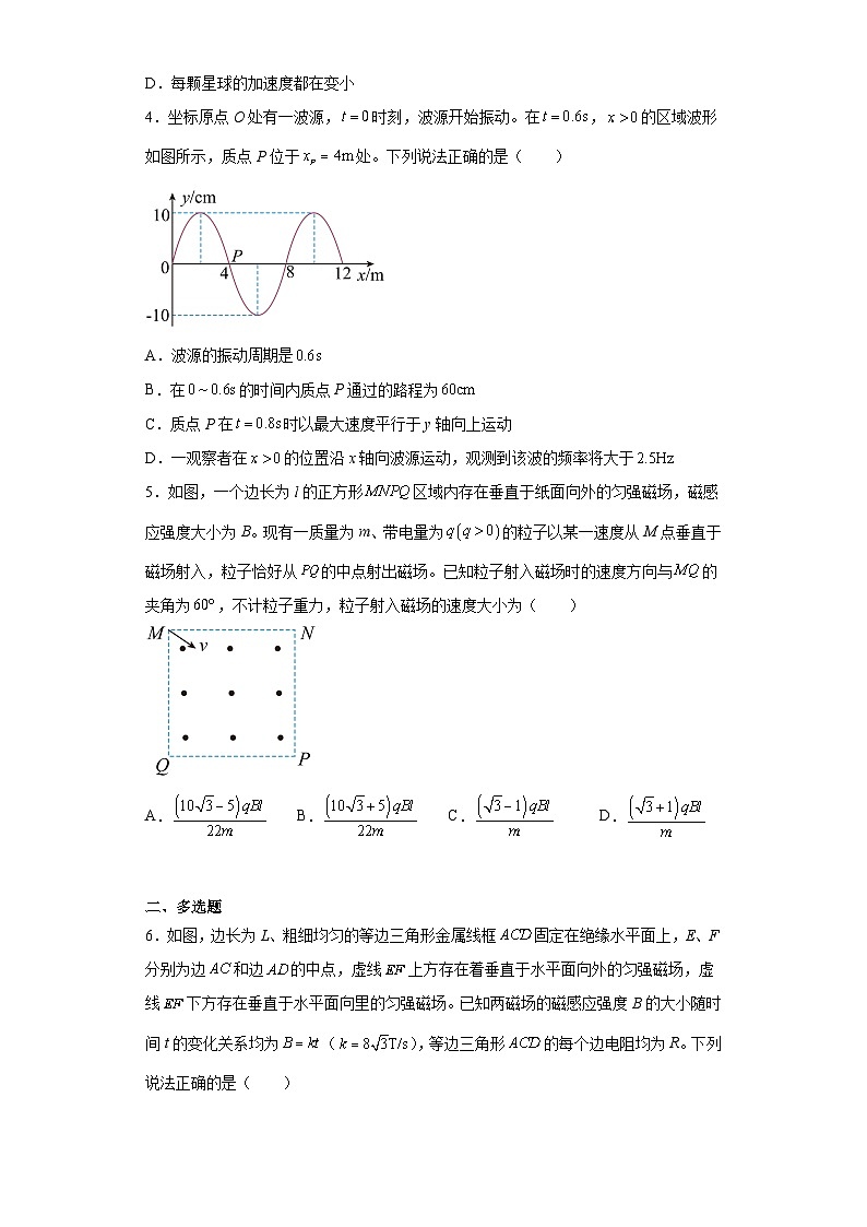 2023届安徽省1号卷原创信息物理试卷(三)(含解析)第2页