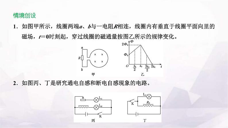 2024届高考物理一轮复习第十章电磁感应第2讲法拉第电磁感应定律自感和涡流课件第4页