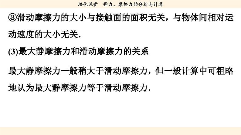 第三章 弹力、摩擦力的分析与计算(课件PPT)第8页