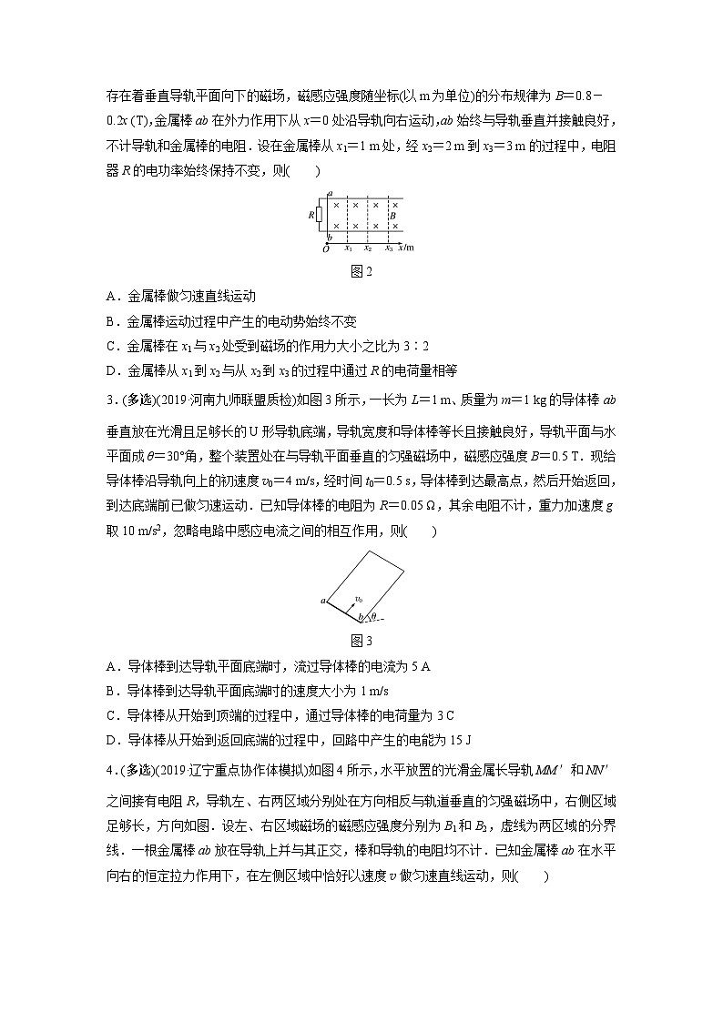2021高考物理二轮复习 第十章 微专题74 电磁感应中的“单杆模型”第2页