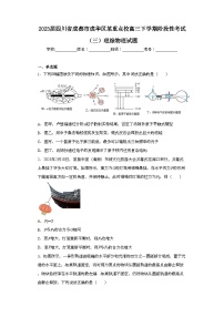 2023届四川省成都市成华区某重点校高三下学期阶段性考试（三）理综物理试题（含解析）