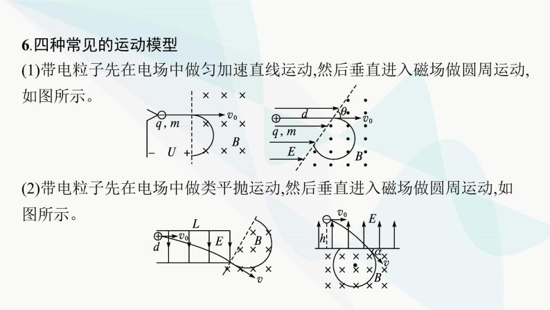 人教版高中物理选择性必修第二册专题提升3带电粒子在复合场中的运动课件07