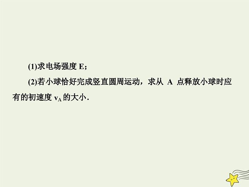 高考物理一轮复习单元综合练习课件专题七带电粒子在电场中的运动 (含解析)06