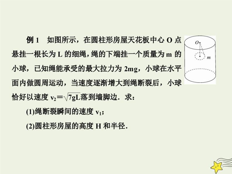 高考物理一轮复习单元综合练习课件专题四平抛运动与圆周运动 (含解析)06