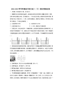 2022-2023学年河南省开封市高二（下）期末物理试卷（含解析）