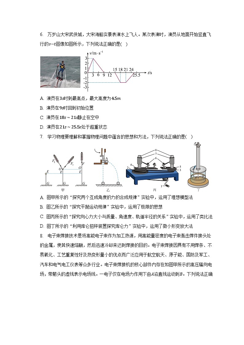 2022-2023学年河南省开封市高二(下)期末物理试卷(含解析)03