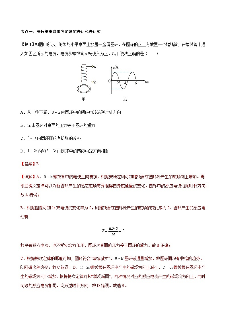 2.2 法拉第电磁感应定律(解析版)第2页