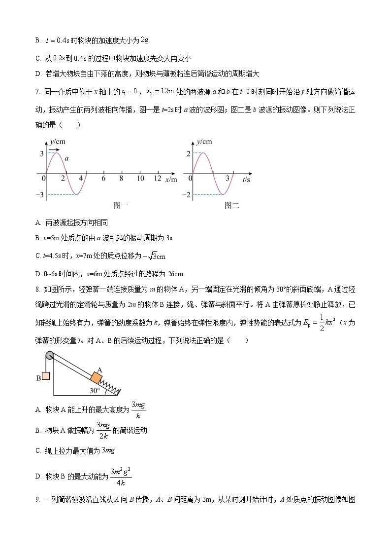 2023武汉外国语学校高一下学期期末物理试题含解析03