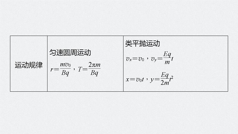 新高考版高考物理二轮复习(新高考版) 第1部分 专题3 微专题4 带电粒子在复合场中的运动课件PPT08
