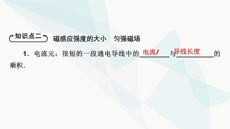 粤教版高中物理必修第三册第6章第2节磁感应强度课件第7页