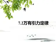 7.2万有引力定律 课件—【新教材】人教版(2019)高中物理必修二