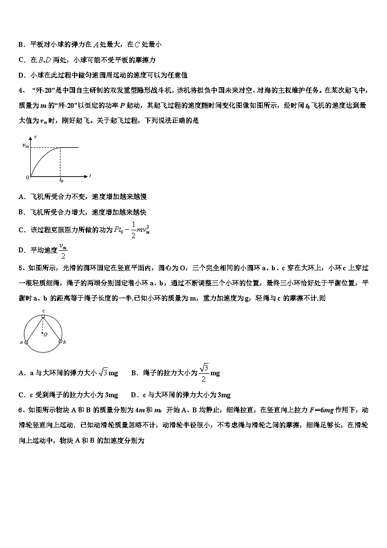 2023屆湖南省岳陽縣一中高三物理試題下學(xué)期第三次模擬考試試題第2頁