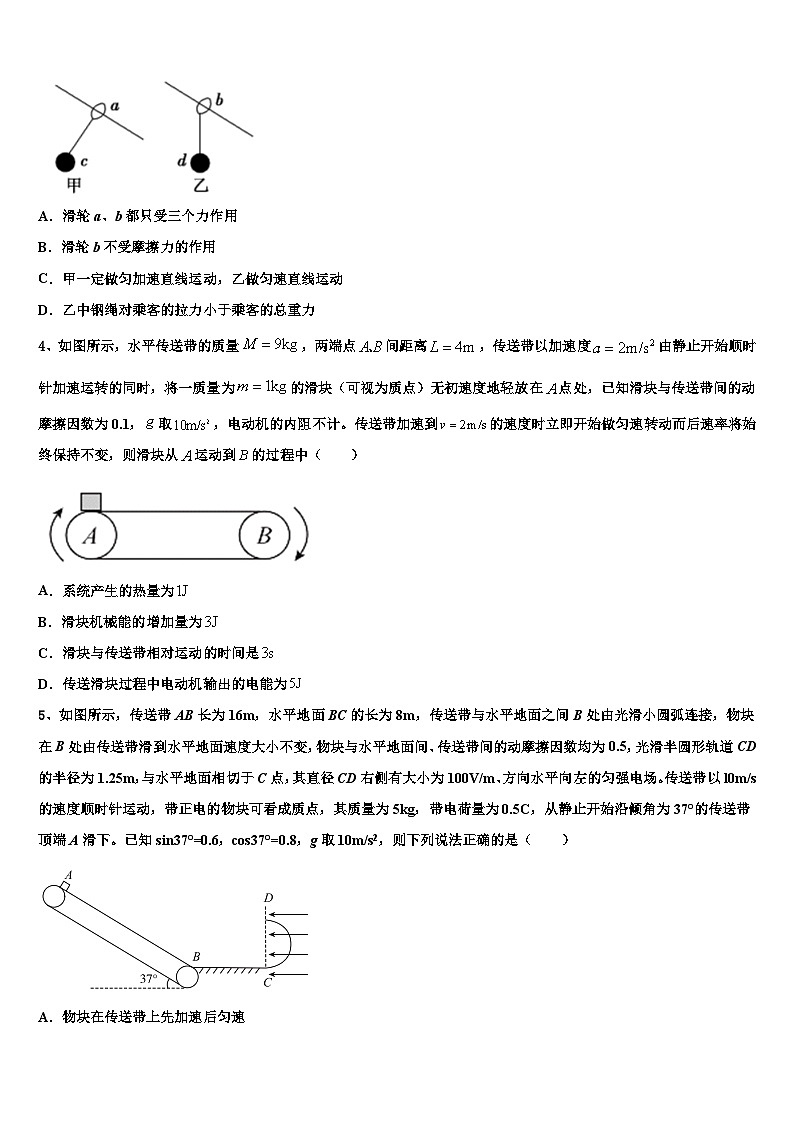 2023届成都市重点中学高三实战模拟考试物理试题第2页