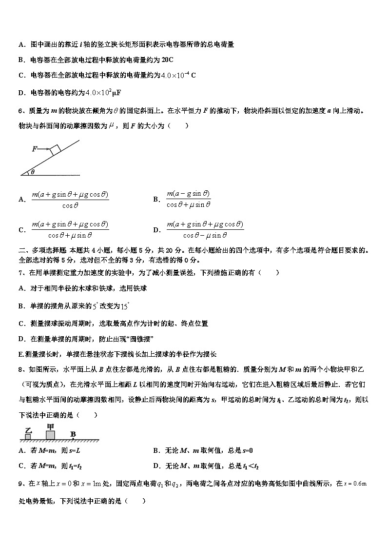 辽宁省大连市普兰店区2023届高三一诊练习三物理试题第3页