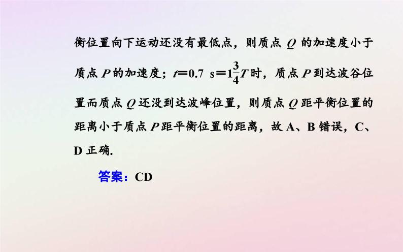 新教材2023高中物理第三章机械波章末复习提升课件粤教版选择性必修第一册08