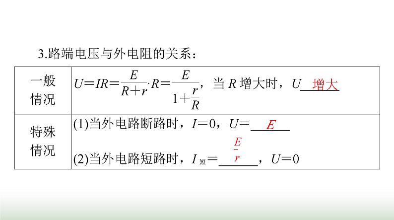 2024年高考物理一轮复习第九章第2节闭合电路的欧姆定律及其应用课件第6页