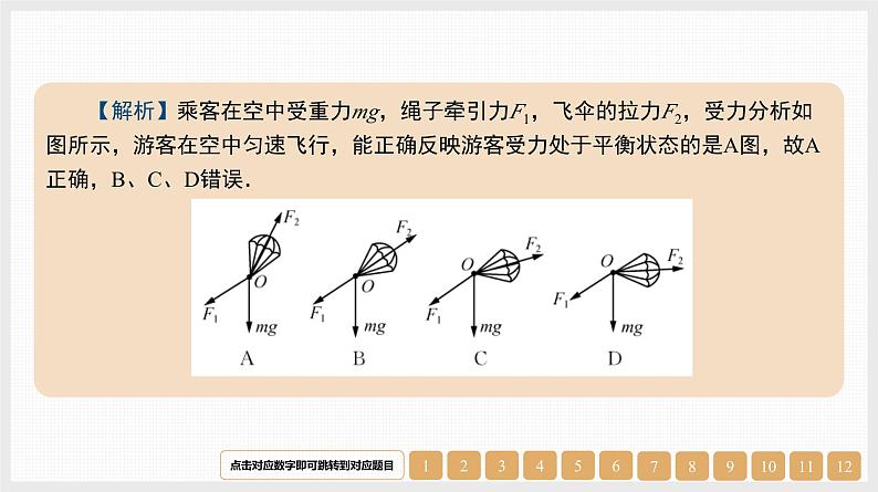 第2章 微专题2 受力分析 共点力平衡-【南方凤凰台】2024高考物理(基础版)一轮复习导学案+江苏(新教材新高考)配套精练课件PPT第3页