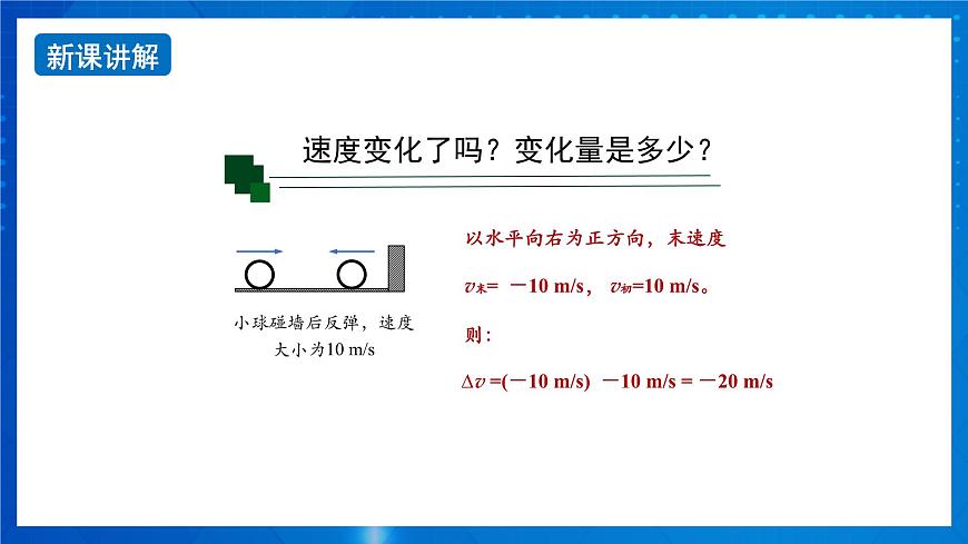 新人教版高中物理必修第一冊(cè)1.4《速度變化快慢的描述—加速度》（1）課件第6頁(yè)