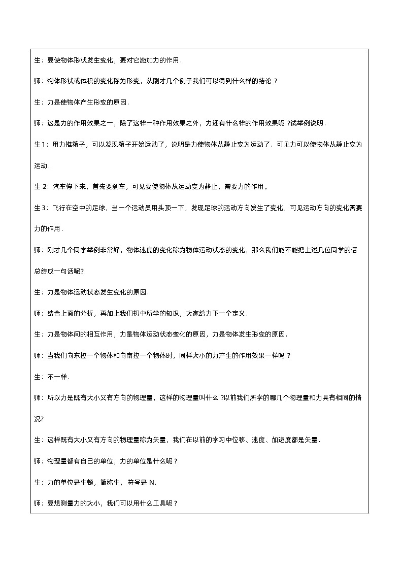 新人教版高中物理必修第一册3.1《 重力与弹力》(1)课件+教案+任务单+练习03