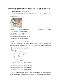 2023-2024学年重庆市南开中学高三（上）月考物理试卷（7月）（含解析）