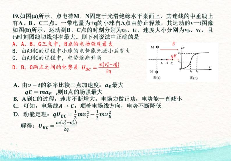 高考物理模拟试题课件PPT07