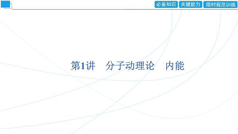 2024年高考物理第一轮复习:第1讲 分子动理论 内能课件PPT第2页