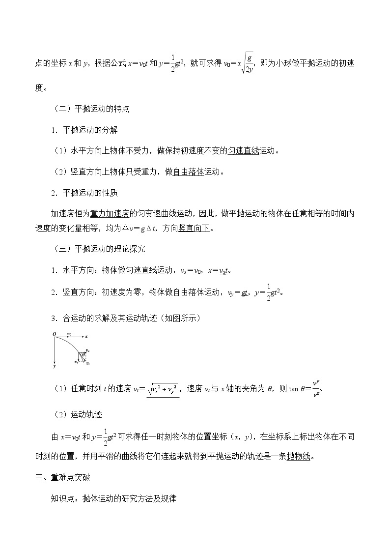 教科版2019 高中物理必修第二册 第一章 课件+教案03