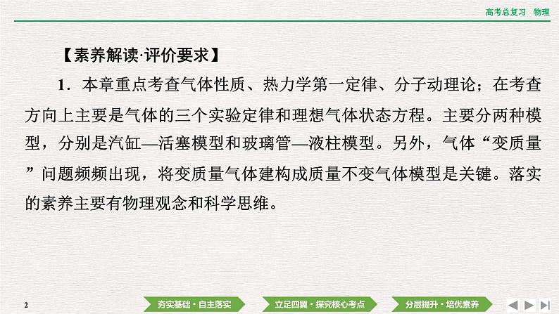 2024年高考物理第一轮复习课件:第十四章 第1讲 分子动理论 内能第2页