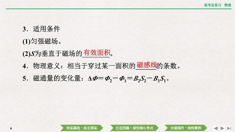 2024年高考物理第一轮复习课件:第十一章 第1讲 电磁感应现象 楞次定律06