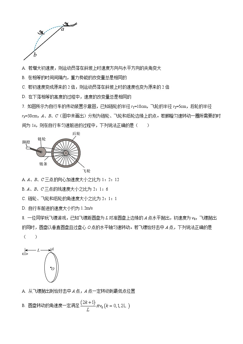 山西省运城市康杰中学2023-2024学年高二上学期开学考试物理试题无答案第3页