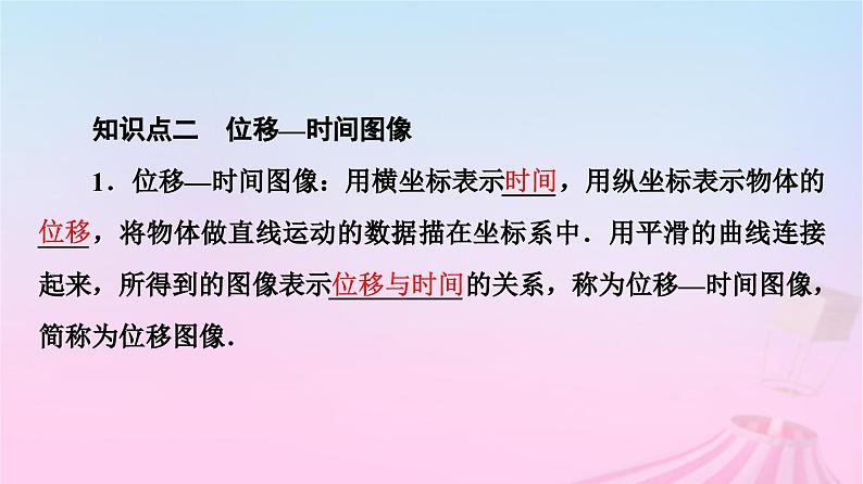 高中物理粤教2019版必修一课件:第1章第2节位置位移07