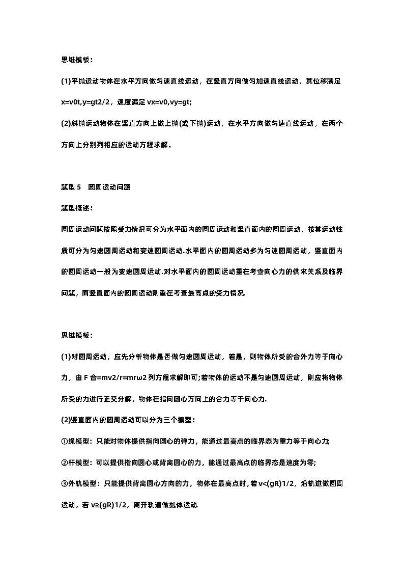 高中物理常考题型与解题方法全汇总第3页
