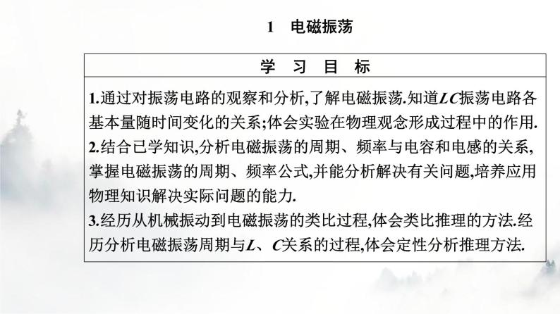 人教版高中物理选择性必修第二册第四章电磁振荡与电磁波4-1电磁振荡课件02