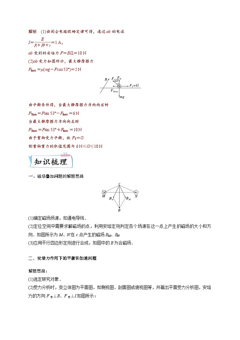 新高考物理三轮冲刺练习重难点10 磁场(含解析)第2页
