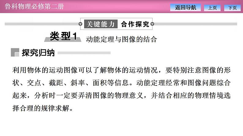 2023-2024学年鲁科版(2019)必修第二册 第1章 功和机械能 习题课 动能定理的应用 课件03