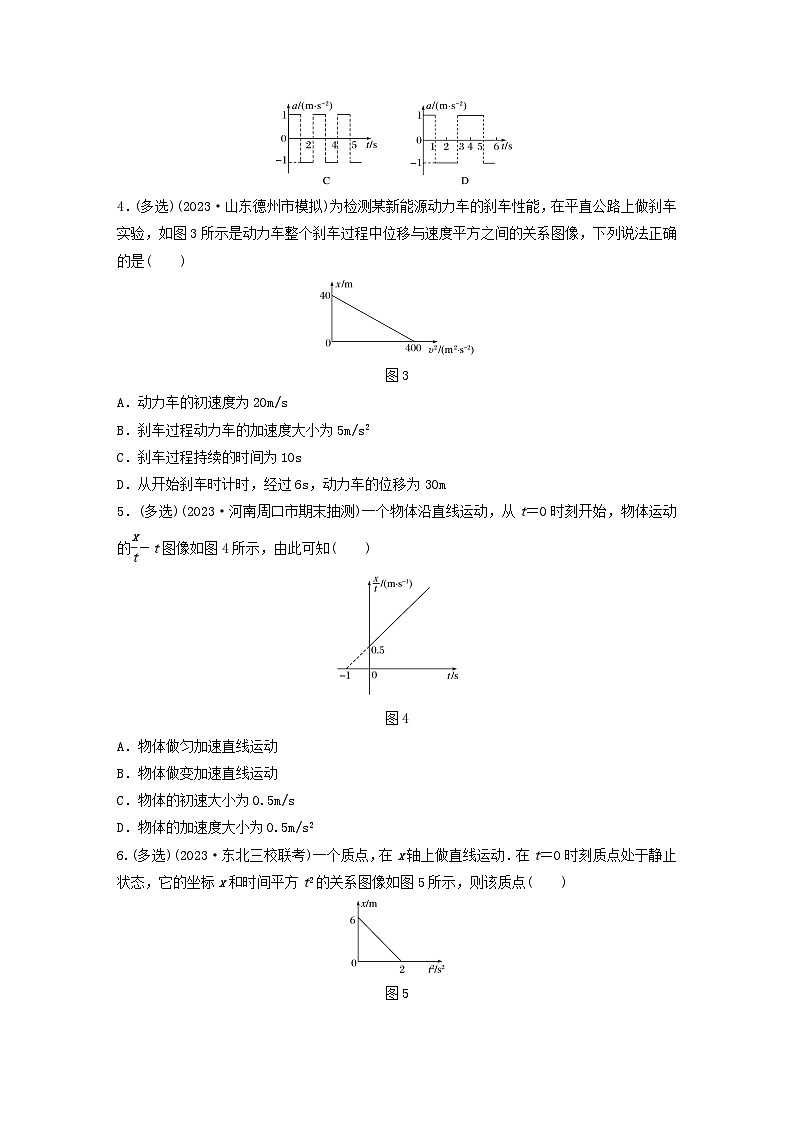 2024高考物理一轮复习考点攻破训练——非常规图像的分析方法练习含解析教科版第2页
