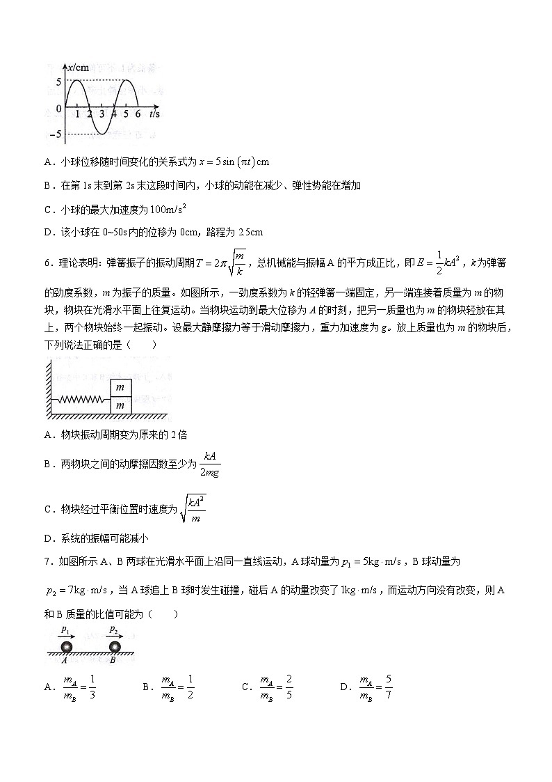 江苏省苏州市常熟中学2023-2024学年高二上学期10月阶段性学业水平调研物理试题第2页