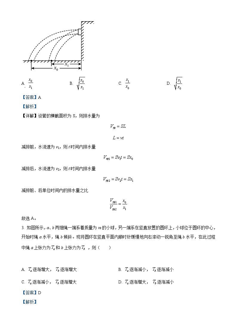 【期中真题】安徽省合肥市第一中学2022-2023学年高三上学期11月期中考试物理试题02