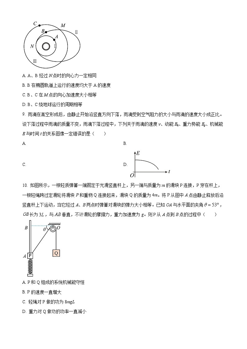 【期中真题】江苏省南京市江宁区2022-2023学年高三上学期学情调研物理试题(原卷版)第3页