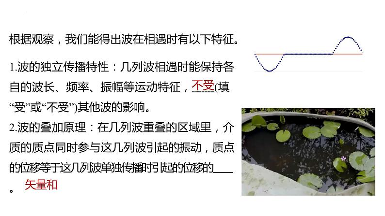 3.4+波的干涉+课件-2023-2024学年高二上学期物理人教版(2019)选择性必修第一册05