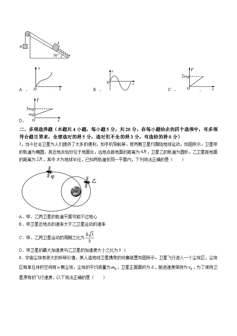 2024届湖南师范大学附属中学高三上学期月考(三)物理试题 解析版第3页