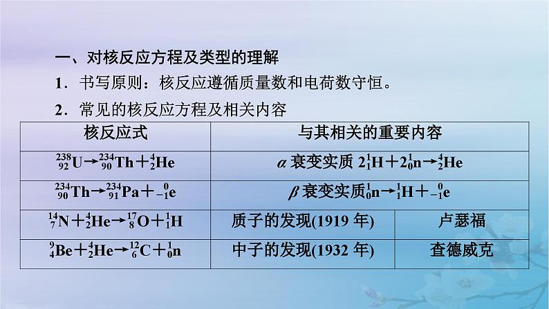 新教材适用2023_2024学年高中物理第5章原子核章末小结课件新人教版选择性必修第三册第8页