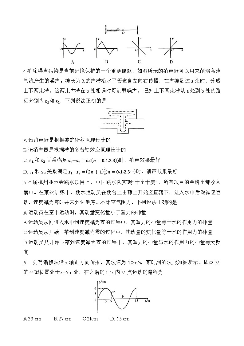 2024长沙长郡中学高二上学期期中考试物理无答案02